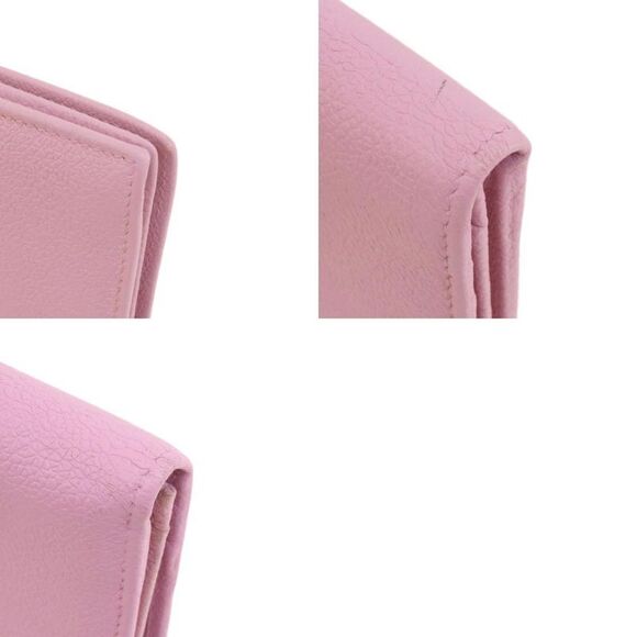 Bulgari Pink Leather Wallet (Pre-Owned) - Picture 6 of 11